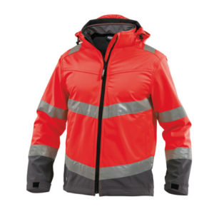 DASSY VESTE HAUTE VISIBILITE SOFTSHELL MALAGA